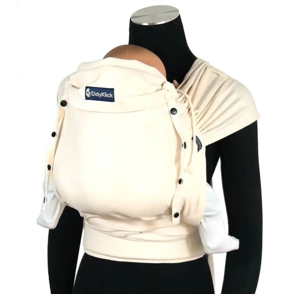 Natural White DidyKlick 4u Half Buckle by Didymos - Half Buckle CarrierLittle Zen One4048554403645