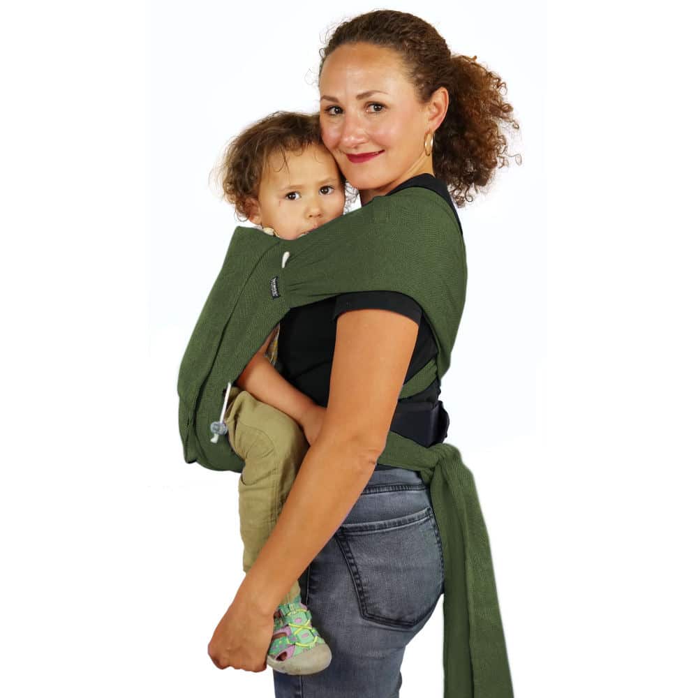 Olive DidyKlick 4u Toddler by Didymos - Half Buckle CarrierLittle Zen One4048554401627