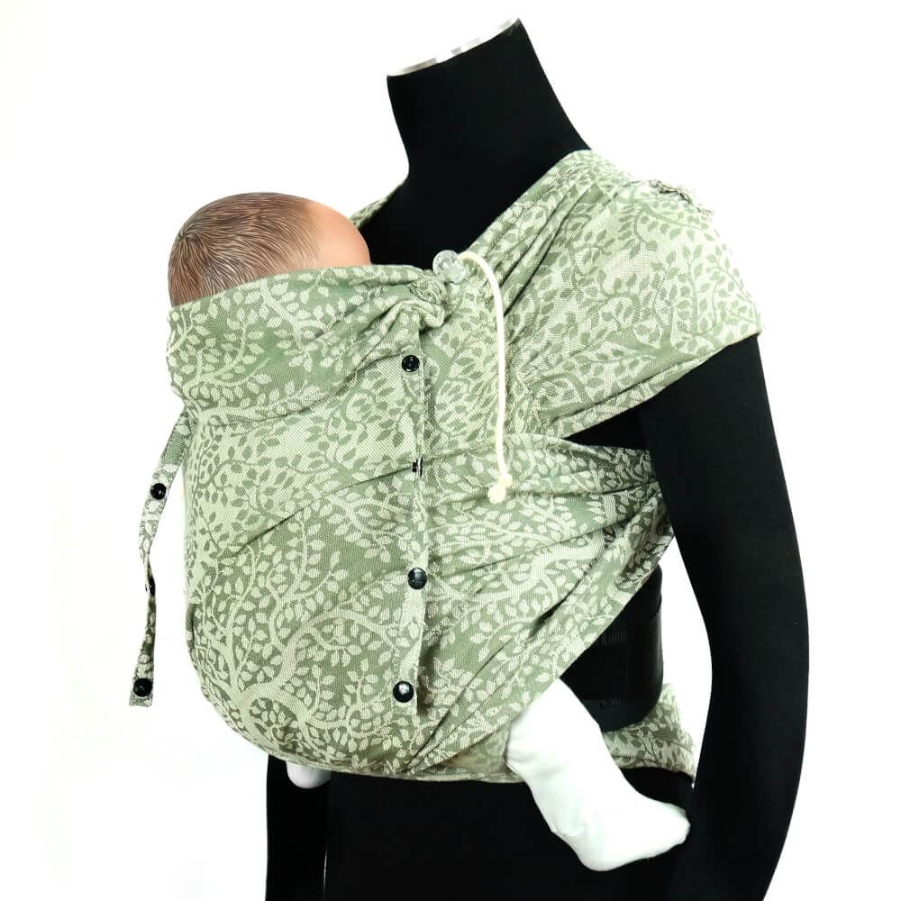 Olive Twig DidyKlick by Didymos - Half Buckle CarrierLittle Zen One4048554963651