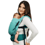 Ombre Green LennyLight Baby Carrier by LennyLamb - Buckle CarrierLittle Zen One5907557780674