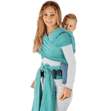 Ombre Green Preschool LennyHybrid Half Buckle by LennyLamb - Half Buckle CarrierLittle Zen One5907557762151