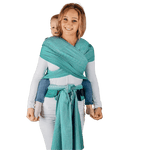 Ombre Green Preschool LennyHybrid Half Buckle by LennyLamb - Half Buckle CarrierLittle Zen One5907557762151