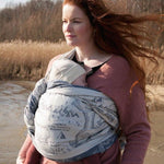 Oscha Baby Wrap Map of Middle Earth™ Ink - Woven WrapLittle Zen One