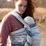 Oscha Baby Wrap Map of Middle Earth™ Ink - Woven WrapLittle Zen One