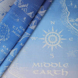 Oscha Slings Map of Middle Earth Aduial Baby Wrap - Woven WrapLittle Zen One