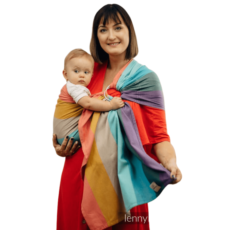 Pastels Ring Sling by LennyLamb - Ring SlingLittle Zen One5907557774185