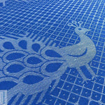 Peacock Pfau Blue linen Woven Wrap by Didymos - Woven WrapLittle Zen One