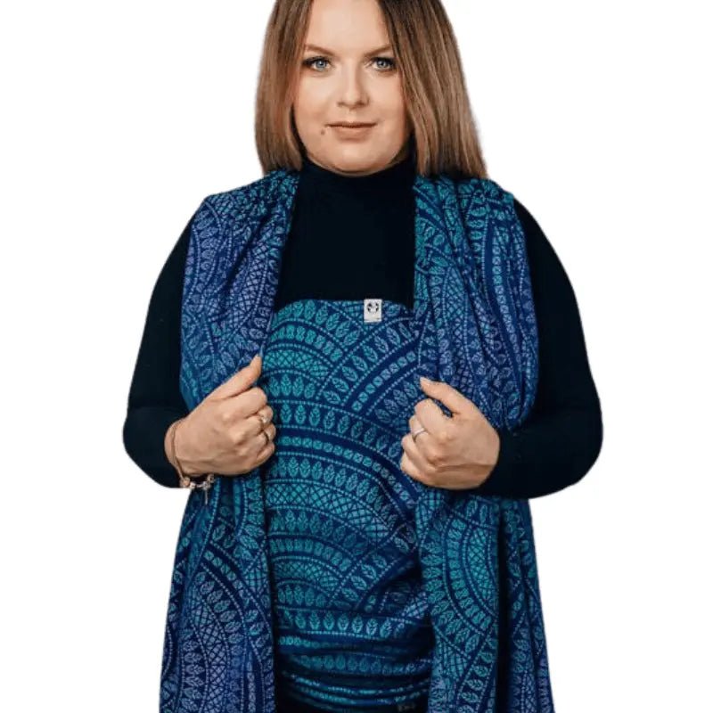 Peacocks Tail Provance Woven Wrap