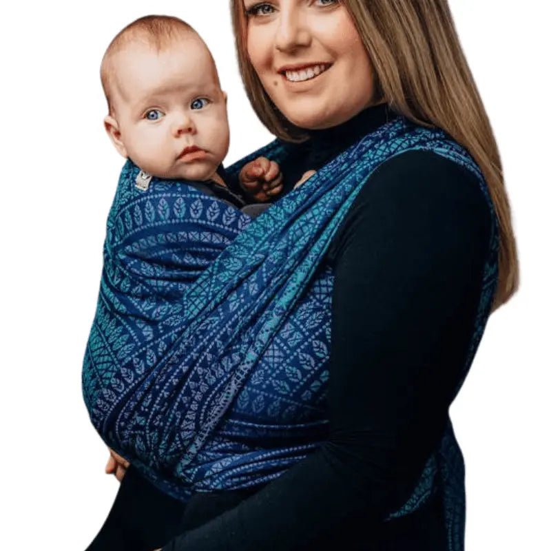 Peacock's Tail Provance Woven Wrap by LennyLamb - Woven WrapLittle Zen One5907557726276
