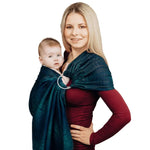 Peacock's Tail Quantum Ring Sling by LennyLamb - Ring SlingLittle Zen One61729616