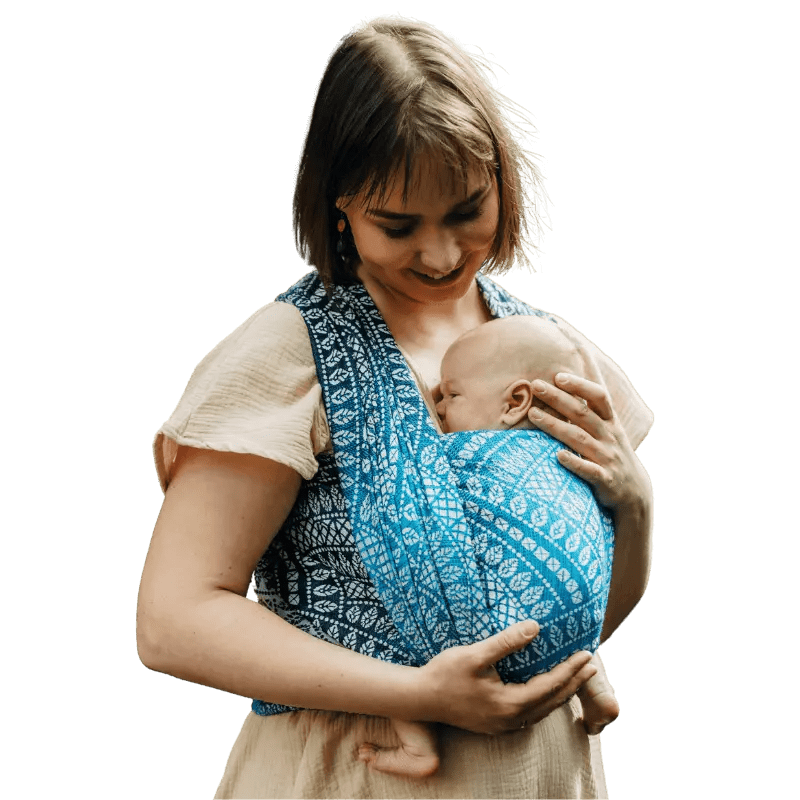 Peacock's Tail Sea Angel Woven Wrap by LennyLamb - Woven WrapLittle Zen One5907557780292