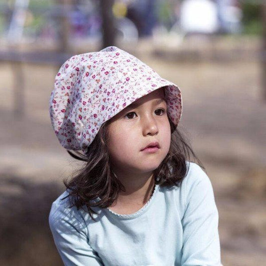Pickapooh Organic Cotton Sun Bonnet: Luna Bloom - Baby Carrier AccessoriesLittle Zen One4147712452