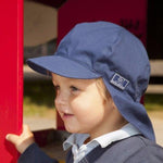 Pickapooh Organic Cotton UV Sun Hat: Felix Marine - Baby Carrier AccessoriesLittle Zen One4147712451