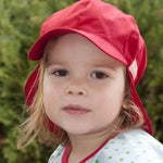 Pickapooh Organic Cotton UV Sun Hat: Felix Red - Baby Carrier AccessoriesLittle Zen One4147712446
