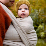 Prima Frosted Almond Wool Woven Wrap