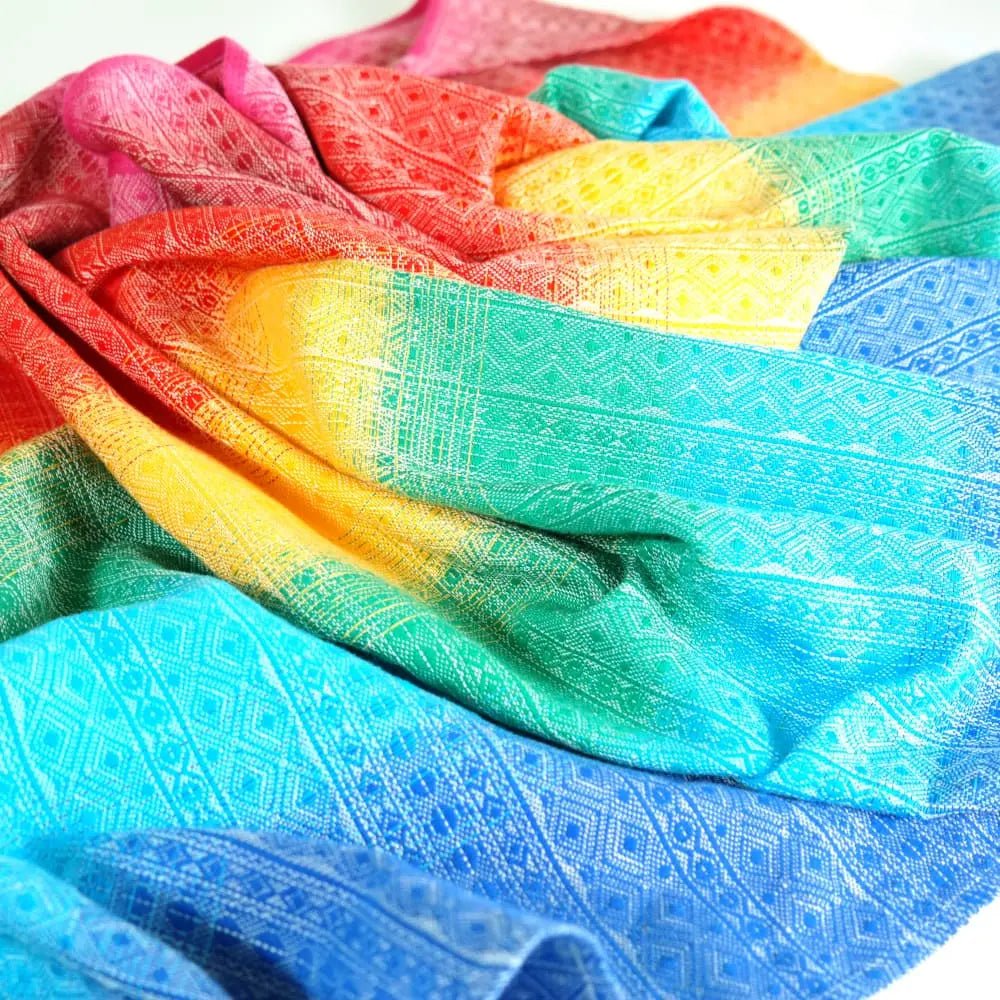 Prima Rainbow Tri - blend 2022 Woven Wrap by Didymos - Woven WrapLittle Zen One4048554196127