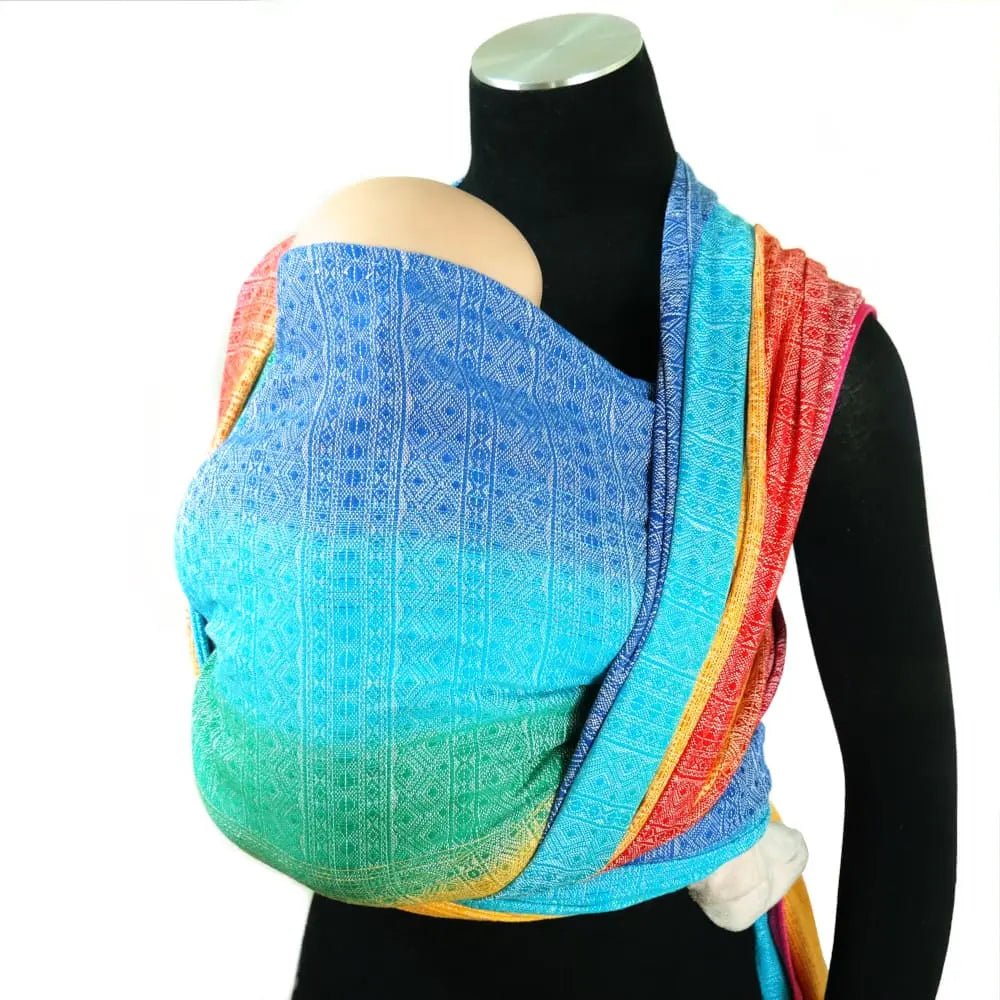 Prima Rainbow Tri - blend 2022 Woven Wrap by Didymos - Woven WrapLittle Zen One4048554196127