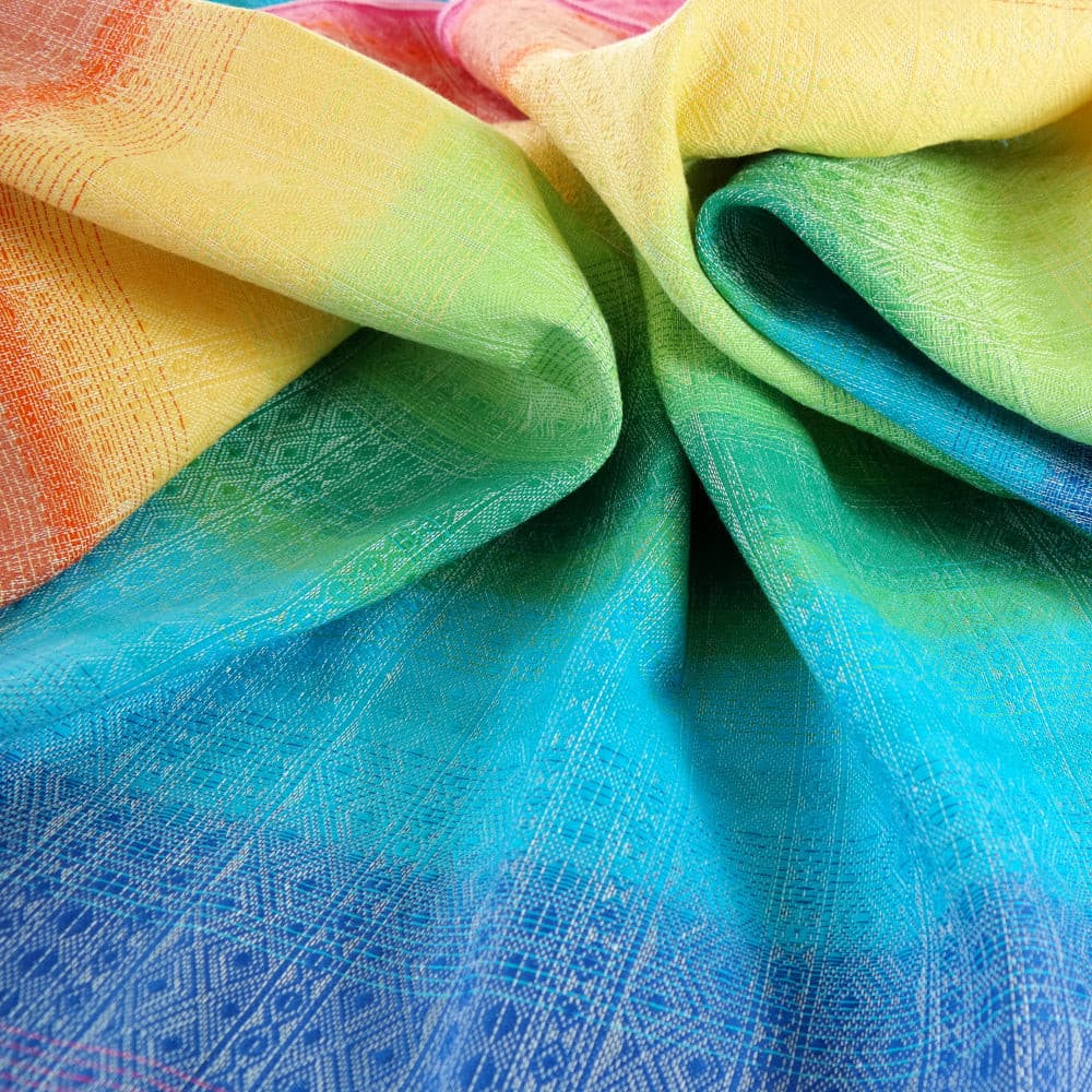 Prima Rainbow Tri-blend Woven Wrap by Didymos - Woven WrapLittle Zen One4048554172121
