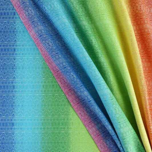 Prima Rainbow Tri-blend Woven Wrap by Didymos - Woven WrapLittle Zen One4148535091