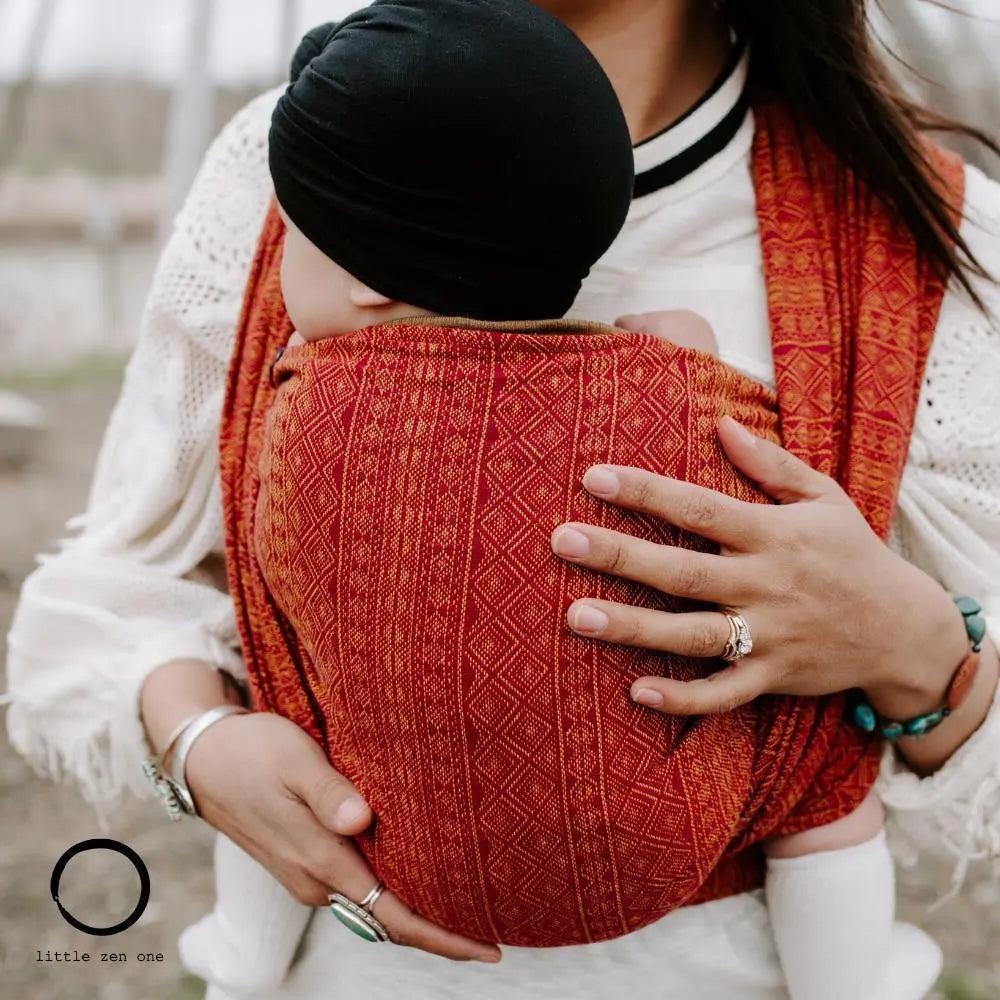 Prima Ruby Mandarine Woven Wrap