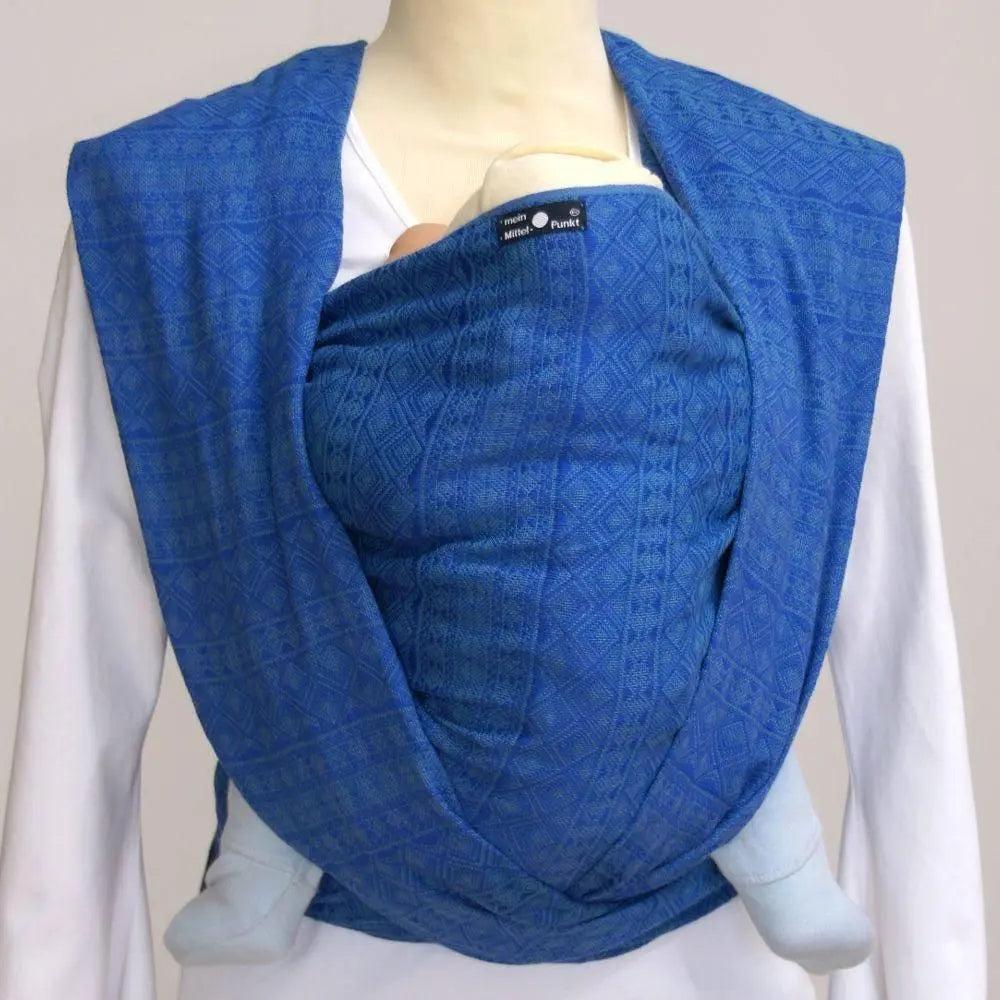 Prima Ultramarine Woven Wrap by Didymos | Little Zen One