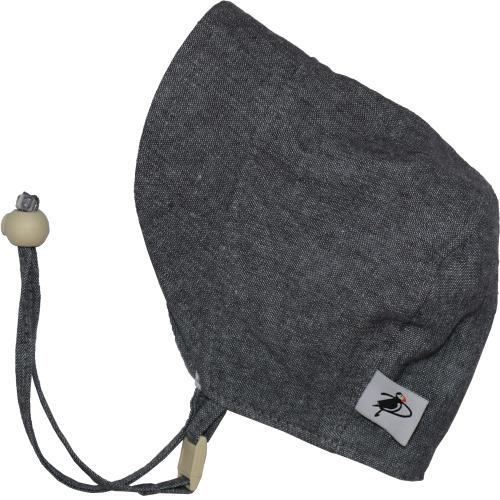 Puffin Gear Charcoal Linen Fall Bonnet - Baby Carrier AccessoriesLittle Zen One4157017515