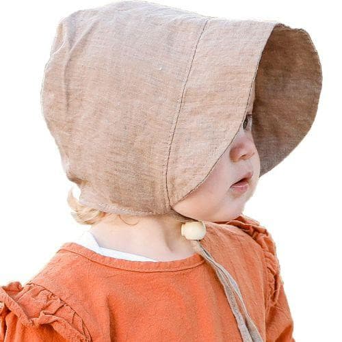 Puffin Gear Flax Linen Fall Bonnet - Baby Carrier AccessoriesLittle Zen One4157017516
