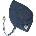 Puffin Gear Navy Linen Fall Bonnet - Baby Carrier AccessoriesLittle Zen One628185484509