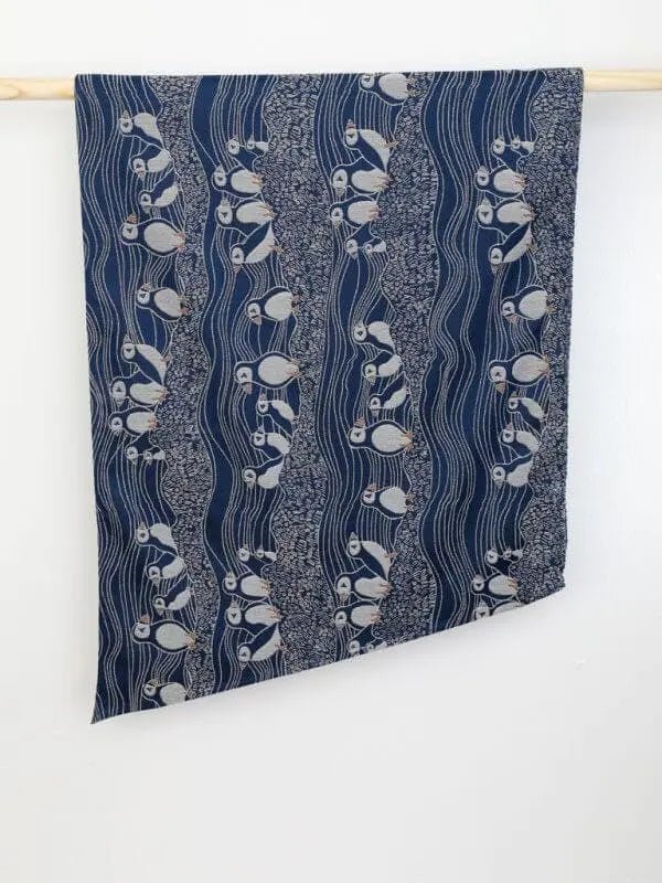 Puffins Arisaig Woven Wrap