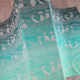 Puffins Shoaling Woven Wrap