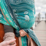 Puffins Shoaling Woven Wrap