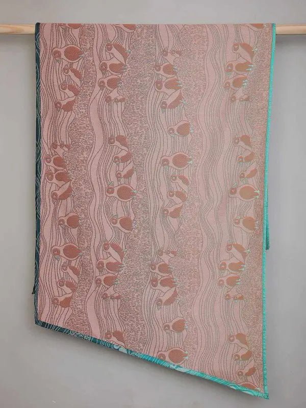 Puffins Shoaling Woven Wrap