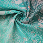 Puffins Shoaling Woven Wrap