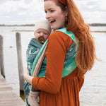 Puffins Shoaling Woven Wrap