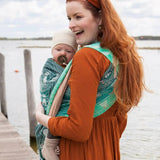Puffins Shoaling Woven Wrap