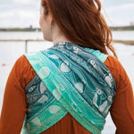 Puffins Shoaling Woven Wrap