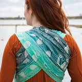 Puffins Shoaling Woven Wrap