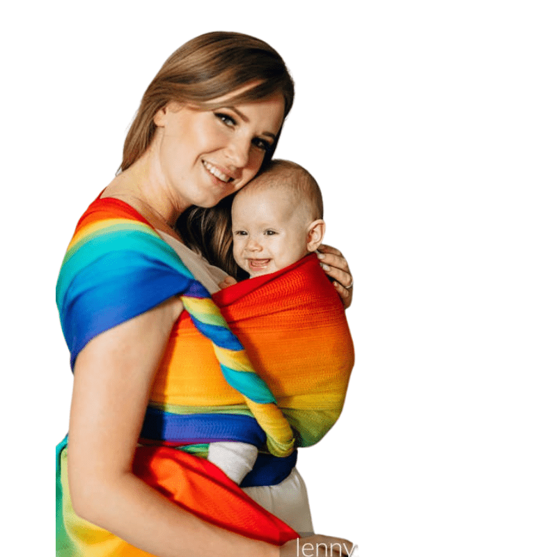 Rainbow Baby Woven Wrap by LennyLamb - Woven WrapLittle Zen One