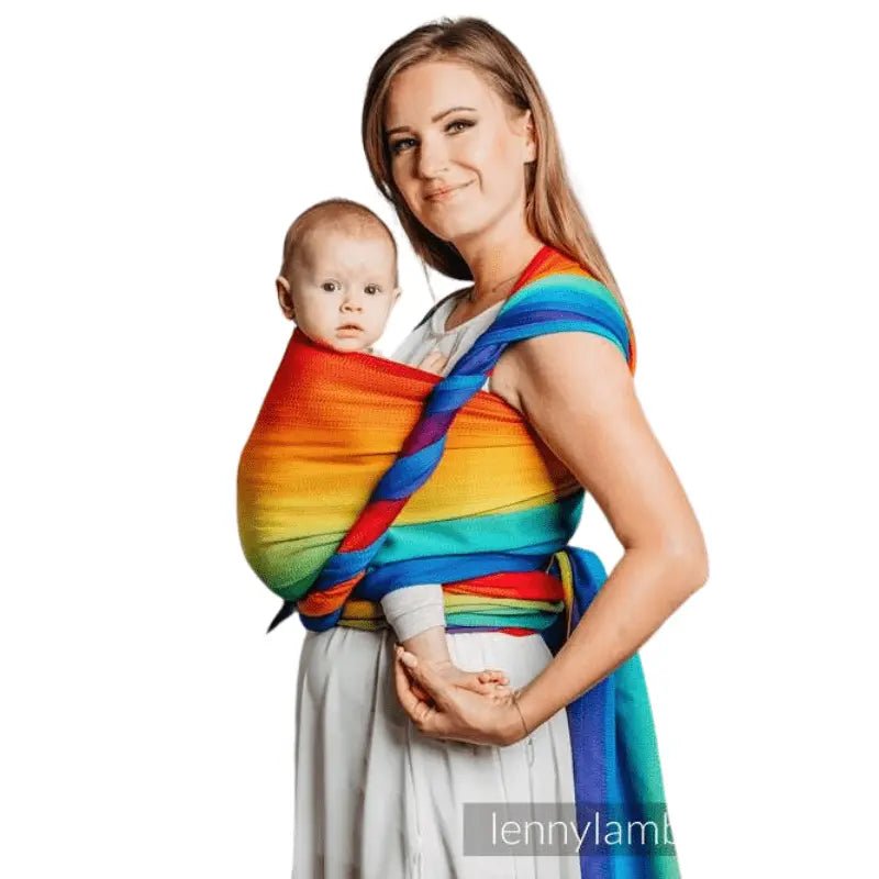 Rainbow Baby Woven Wrap by LennyLamb - Woven WrapLittle Zen One5907557755290