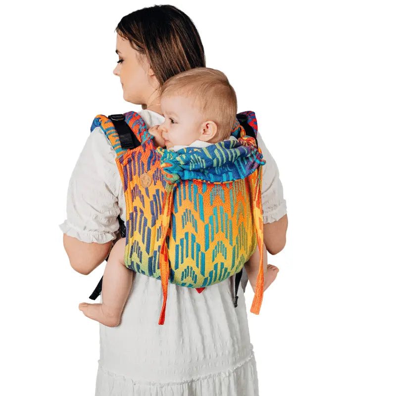 Rainbow Chevron Onbuhimo Pro