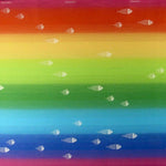 Rainbow Fish Woven Wrap by Didymos - Woven WrapLittle Zen One4142454129