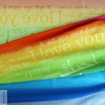 Rainbow Love Woven Wrap by Didymos - Woven WrapLittle Zen One