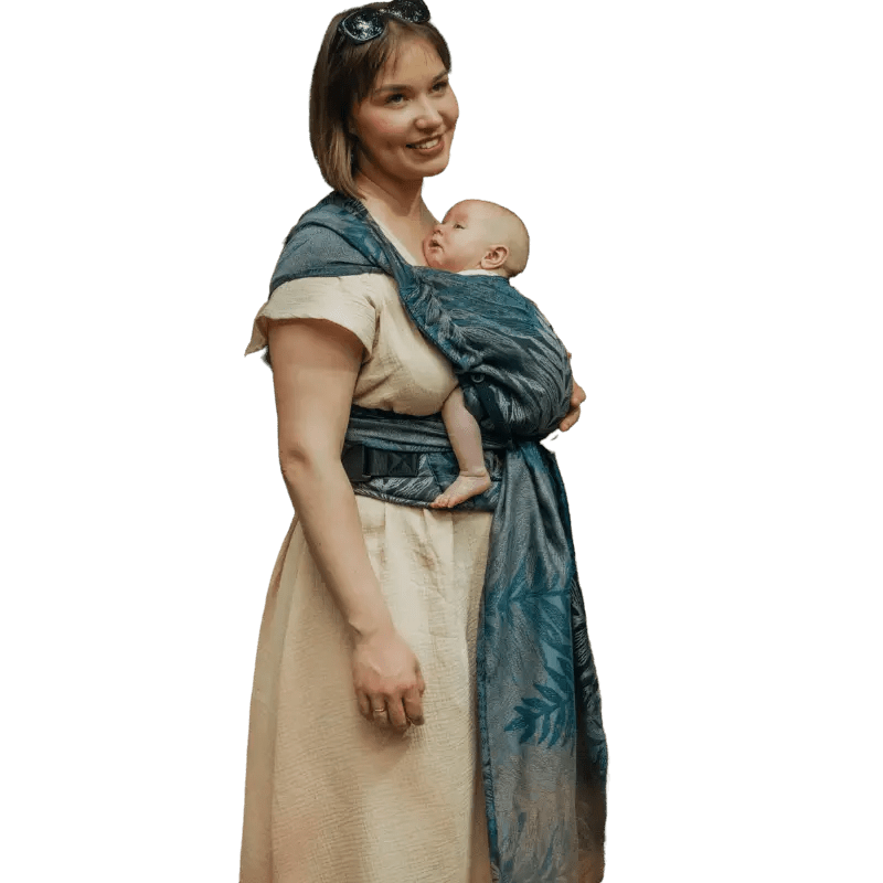 Rainforest Nocturnal LennyHybrid Half Buckle by LennyLamb - Half Buckle CarrierLittle Zen One5907557780483