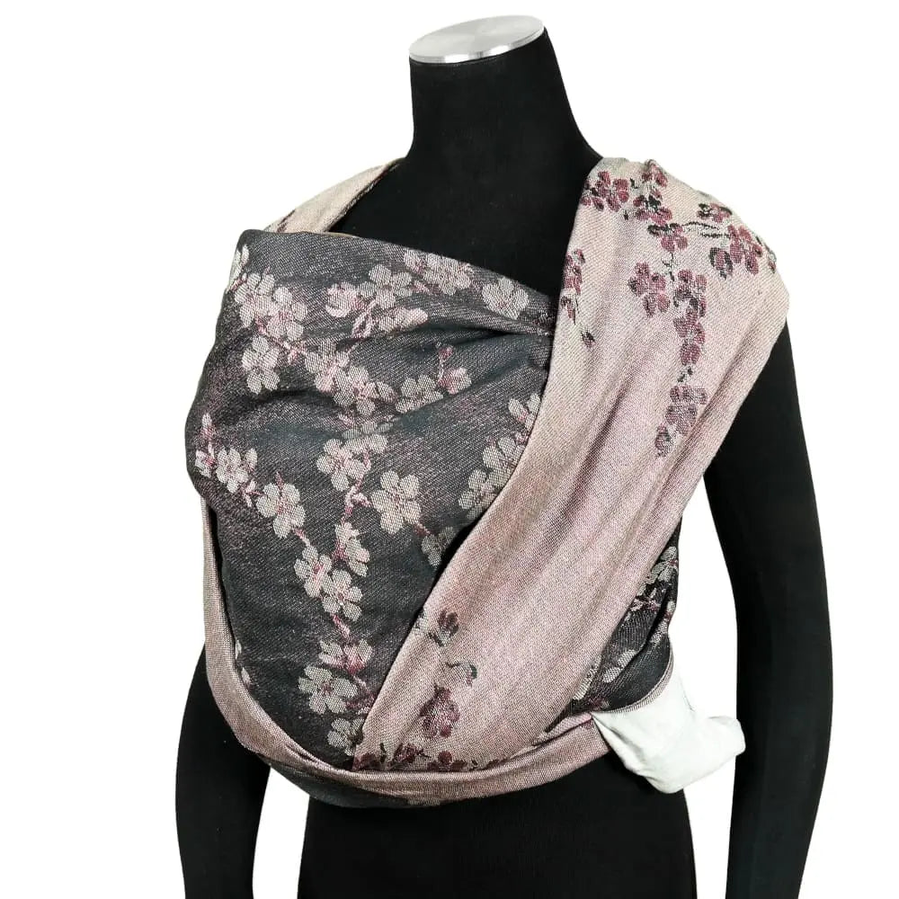 Red Blossom Woven Wrap