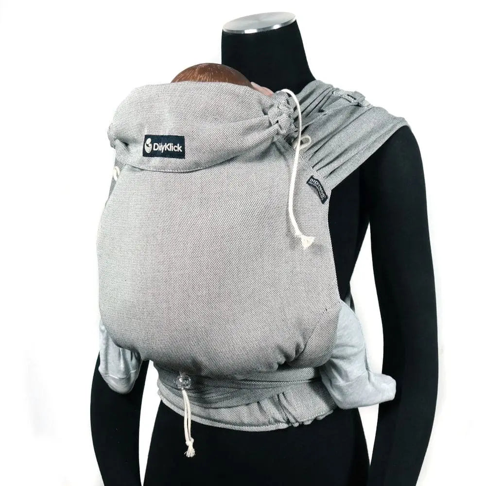 Silver DidyKlick 4u Half Buckle by Didymos - Half Buckle CarrierLittle Zen One4048554841645