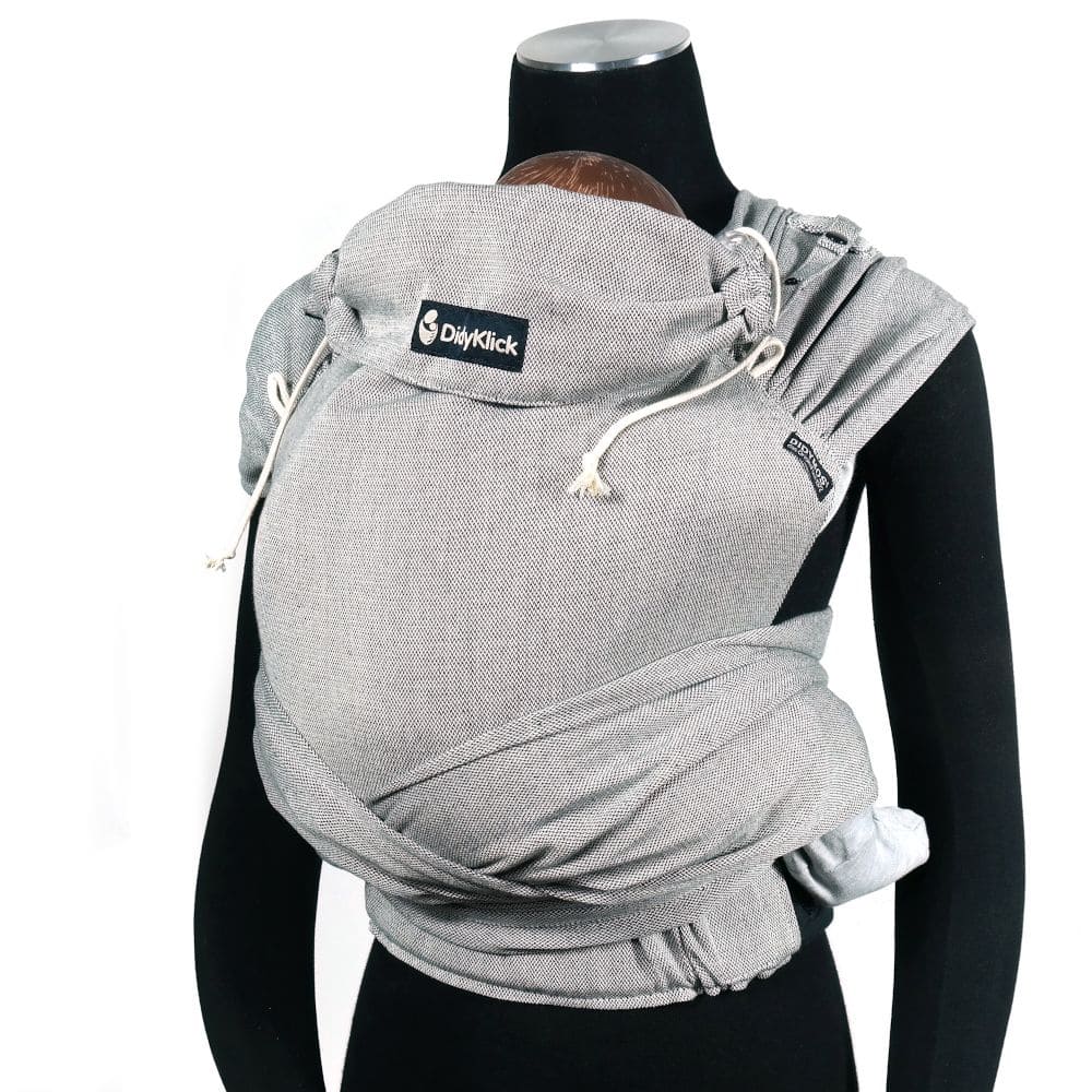Silver DidyKlick 4u Half Buckle by Didymos - Half Buckle CarrierLittle Zen One4048554841645