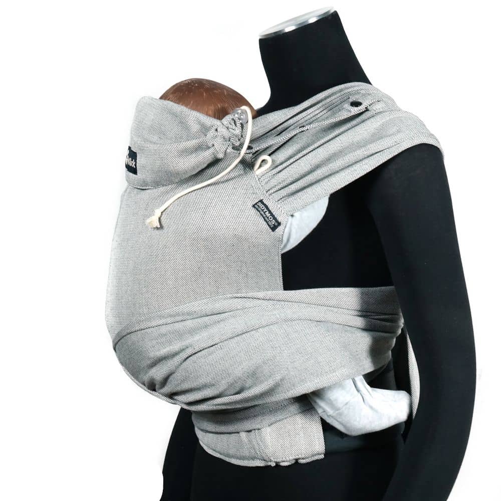Silver DidyKlick 4u Half Buckle by Didymos - Half Buckle CarrierLittle Zen One4048554841645