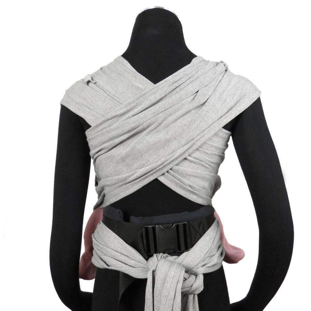 Silver DidyKlick by Didymos - Half Buckle CarrierLittle Zen One4048554841652