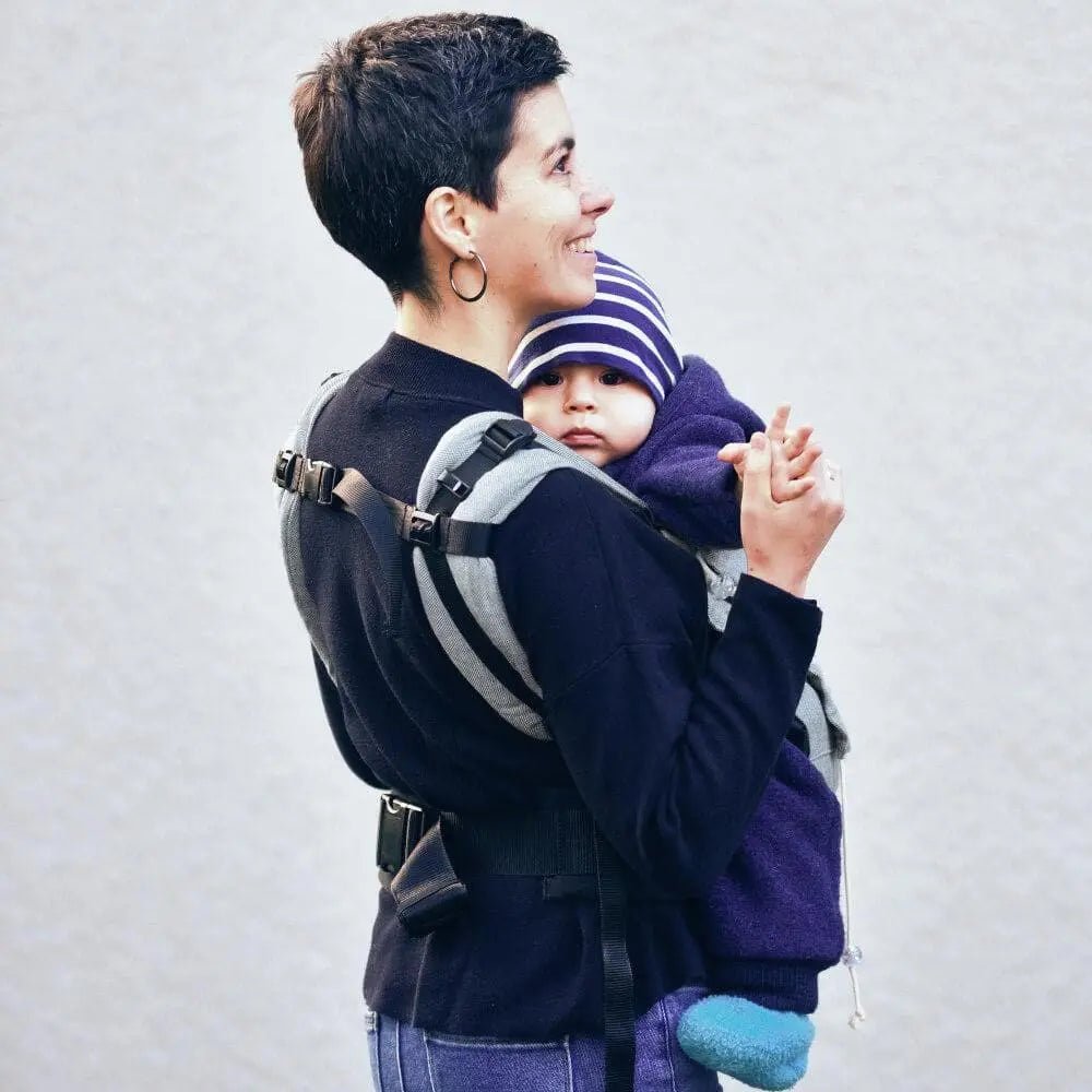 Silver DidySnap by Didymos - Buckle CarrierLittle Zen One4048554841669