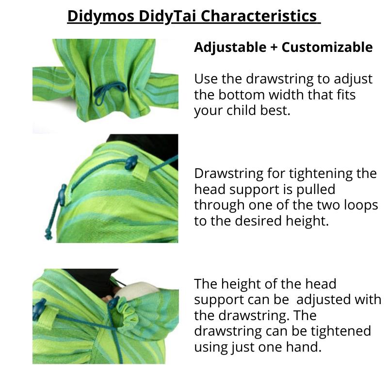 Silver DidyTai by Didymos - Meh DaiLittle Zen One4048554841607